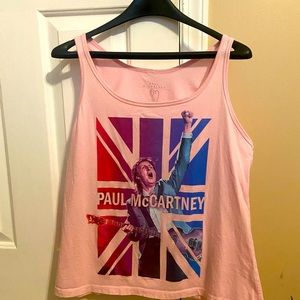 Genuine Paul McCartney 2016 One on One  tour tank top, XL women’s